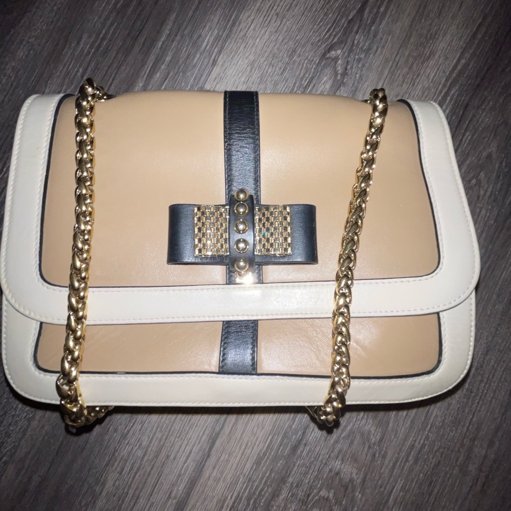 EUC Christian Louboutin leather crossbody